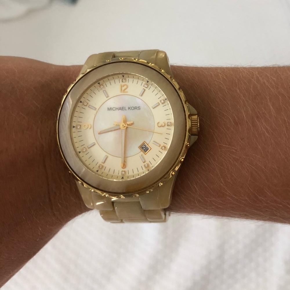 Michael Kora Gold Watch